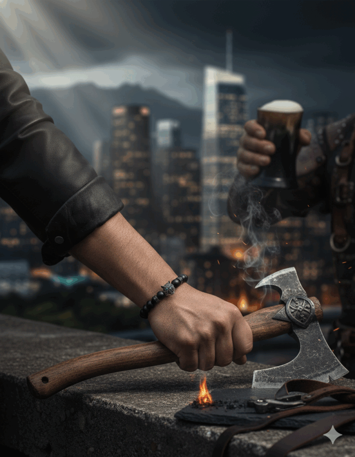 🐺Pulsera Lobo Nocturno - Imagen 2