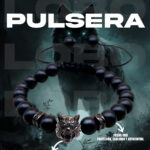 🌑 Pulsera Lobo Nocturno – Protección y Misterio 🐺