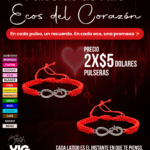 🫀Ecos del corazón - Pulsera de Hilo