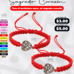 Sagrado Corazón | Pulsera de Hilo