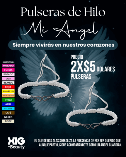 Mi Angel | Pulsera de Hilo