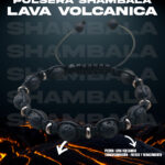 🌋 Pulsera Shambala Lava Volcanica | Poder - Renacimiento - Resiliencia 🌋