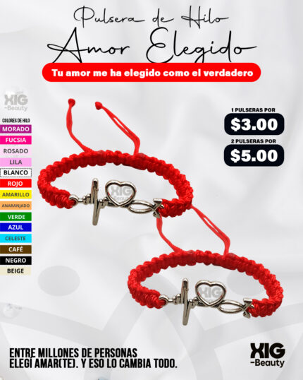 Amor Elegido | Pulsera de Hilo